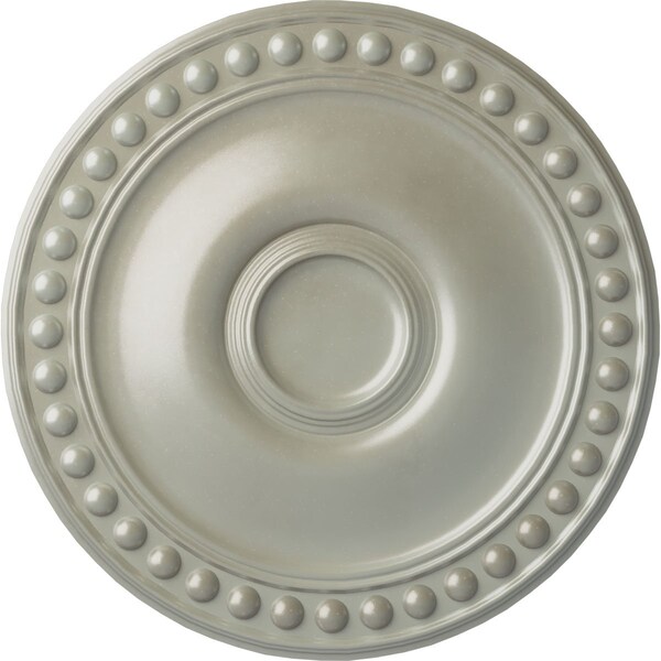 Ekena Millwork Foster Ceiling Medallion (Fits Canopies up to 5 5/8"), Hand-Painted Flash Copper, 19 1/8"OD x 1"P CM19FOFCS - main